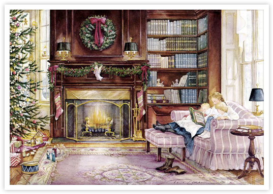 "the Christmas Story" - Trisha Romance Christmas (545x391), Png Download