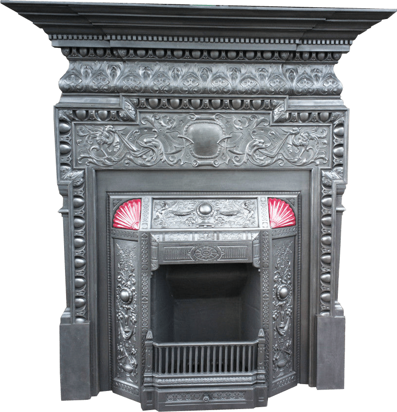 Victorian Fireplace Transparent Background (812x843), Png Download