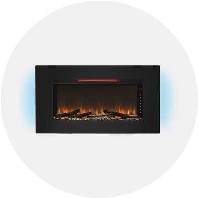 Electric Fireplaces - Hearth (400x400), Png Download