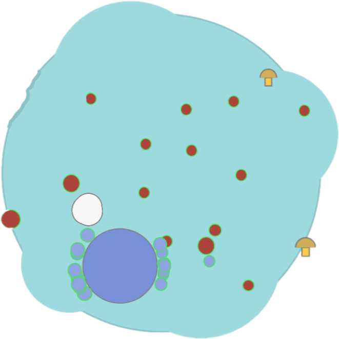 Ice-0 - Mope Io Ice (747x730), Png Download