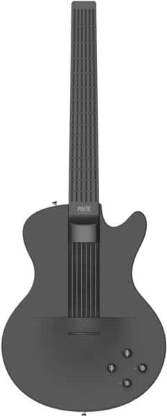 Electric Guitar (338x600), Png Download