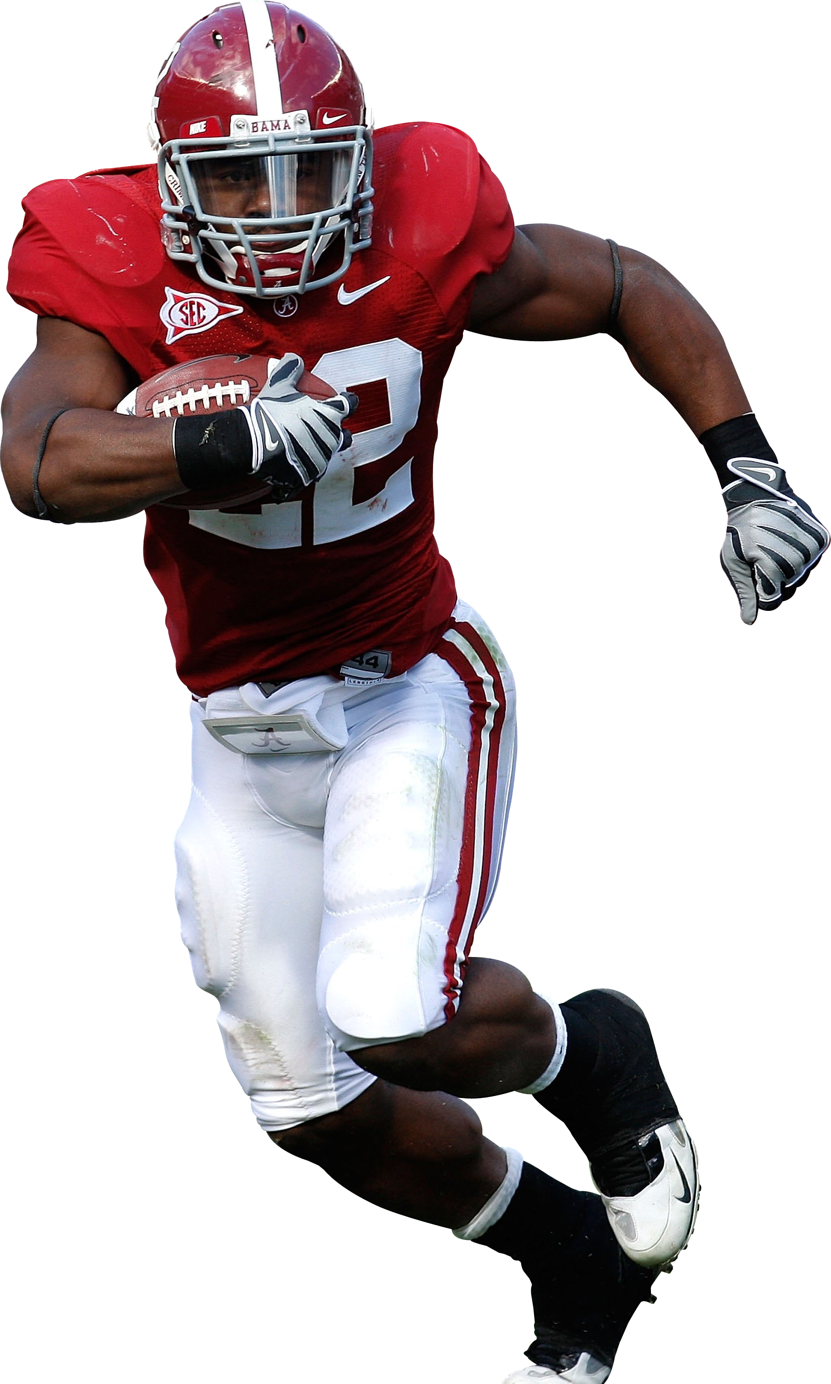 The Standard - Alabama Football Player Transparent (1685x2807), Png Download