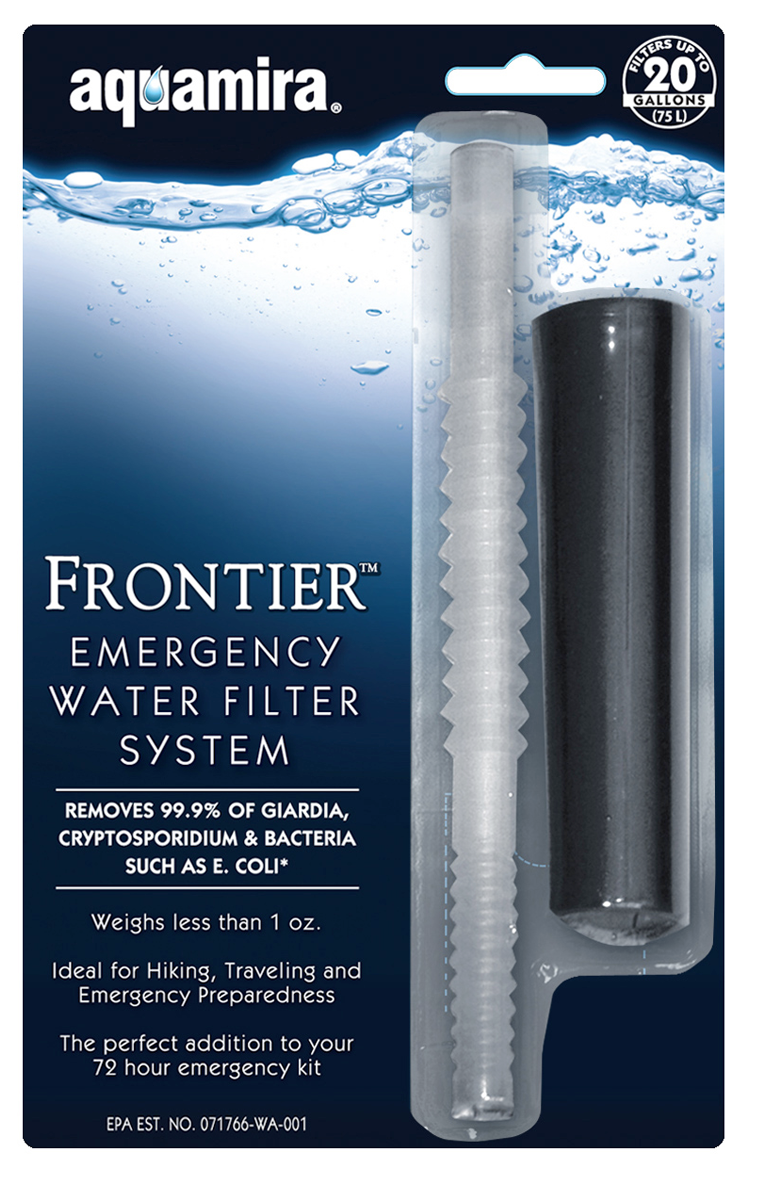 Aquamira Frontier Emergency Water Filter System - Mcnett (water Treatment) - Aquamira Frontier Filter (1200x1200), Png Download