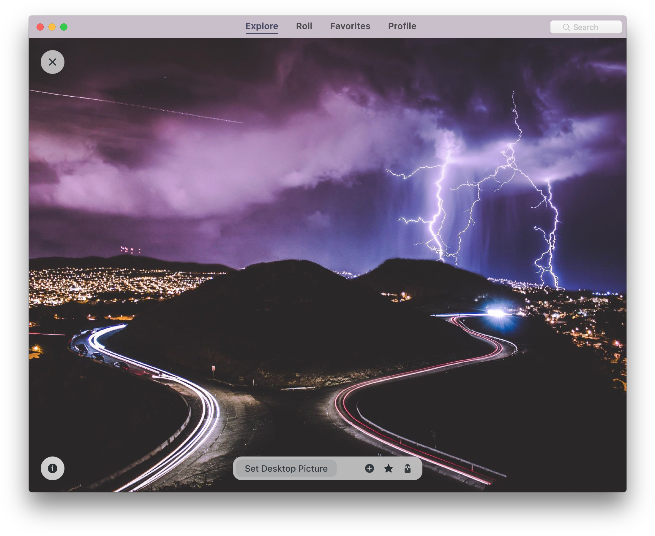 Retina-ready Mac Wallpapers - Lighting Storm Long Exposure (2236x1830), Png Download