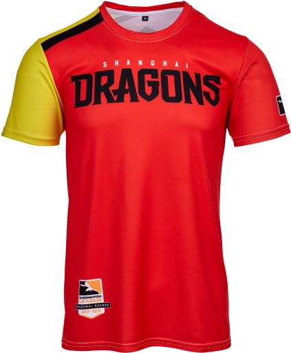 Overwatch League Starter Home Jersey - Shanghai Dragons Jersey (550x550), Png Download