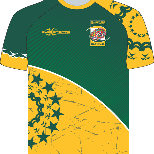Cook Islands Touch Shirt - Sports Jersey (500x500), Png Download