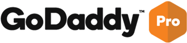 Godaddy Pro Logo (500x250), Png Download