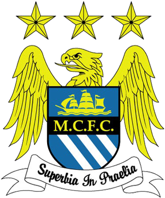 Manchester City Fc Logo Soccer Prediction Game - Manchester City Vs Fulham (400x400), Png Download