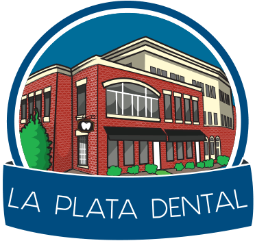 La Plata Dental Footer Logo - La Plata Dental (524x352), Png Download