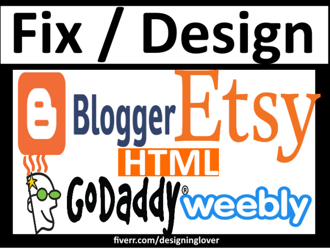 Fix Design Html Etsy Weebly Godaddy Blogger - Weebly (680x513), Png Download