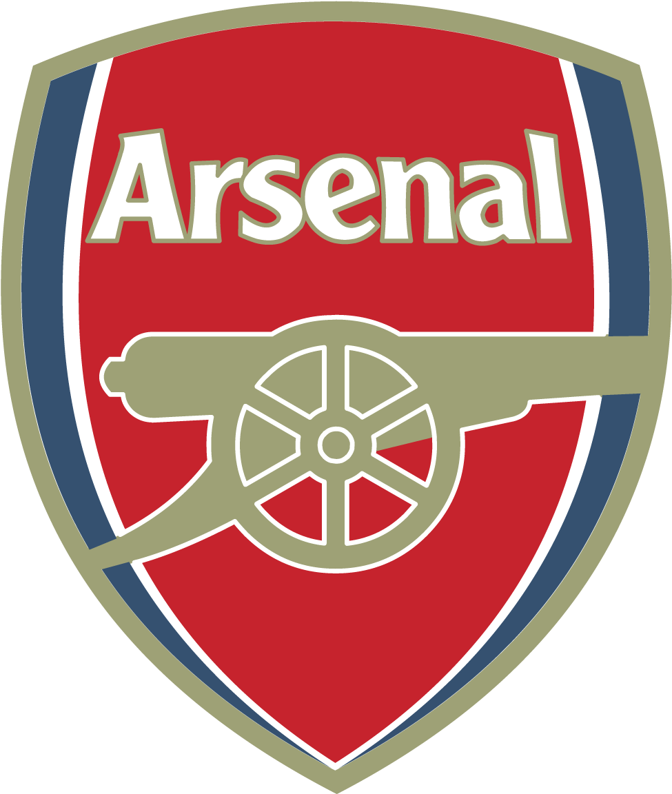 Arsenal Fc Football Club Logo Vector - Arsenal Fc (1200x1200), Png Download