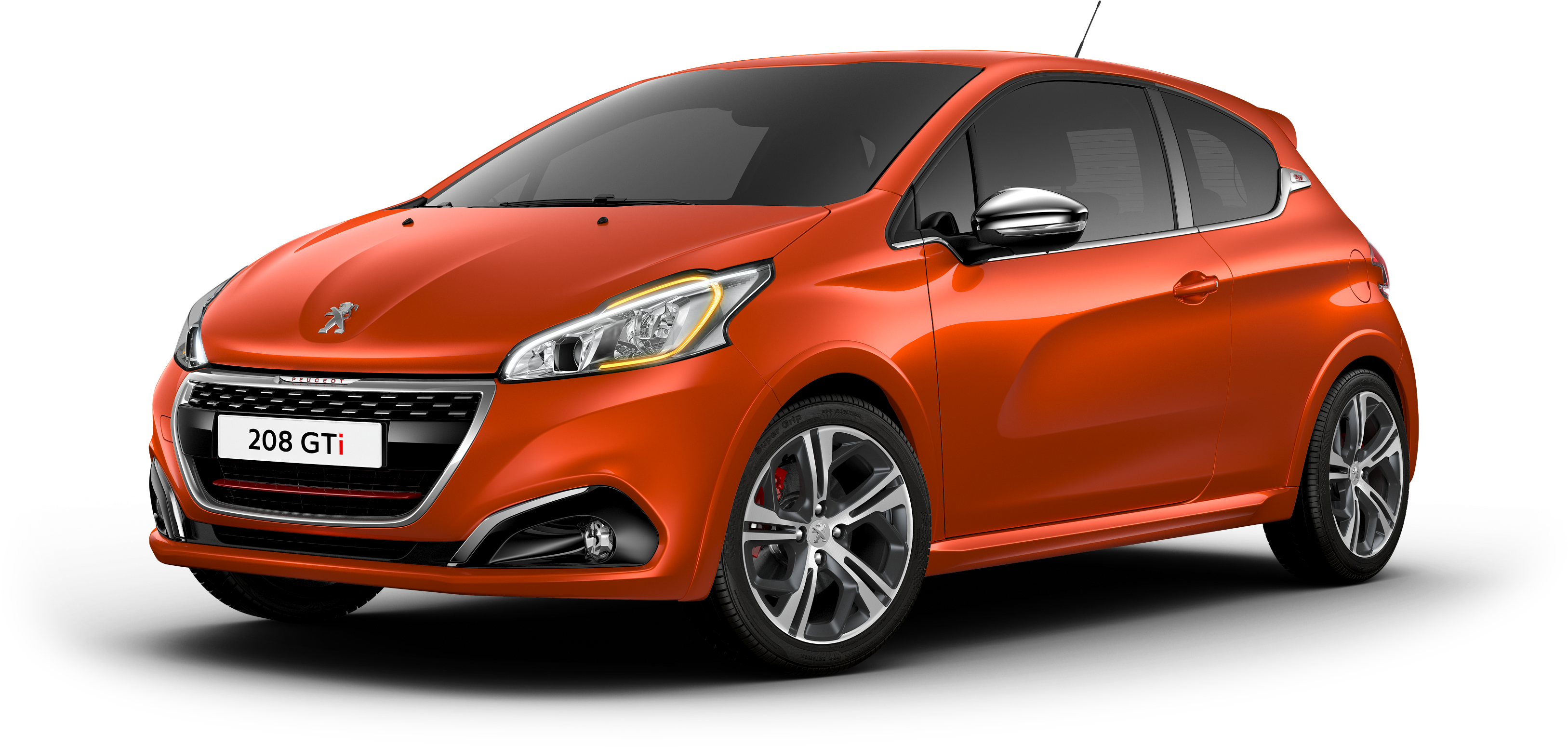 Peugeot Png - Peugeot 208 Gti Orange (3840x2160), Png Download
