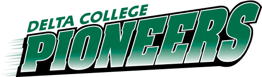 Come Show Your Support For The Pioneers As The Men's - Delta College Saginaw Mi Mascot (600x280), Png Download