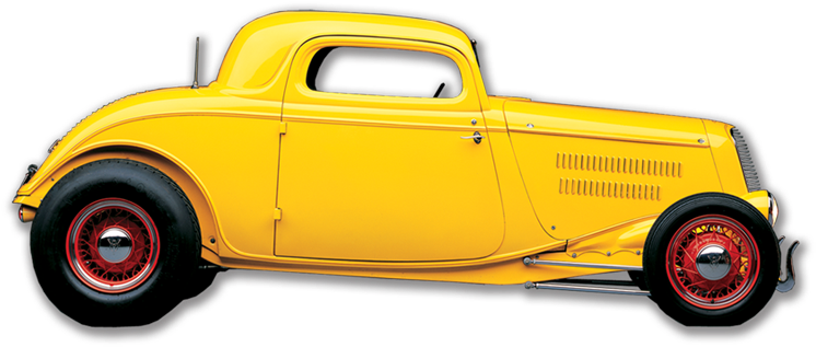 Tire Drawing Rat Rod Car - Hot Rod Transparent (800x350), Png Download