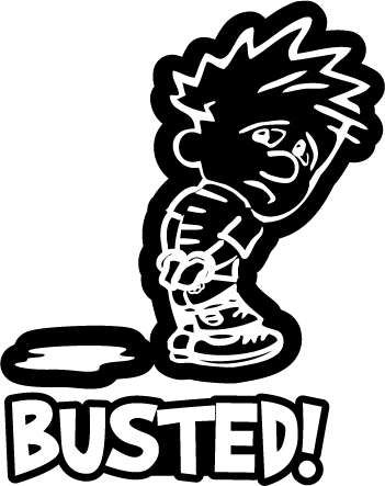 Funny Gone Fishing Decal Car Truck Window Sticker (351x443), Png Download