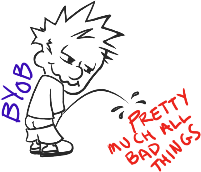 I Spent All Evening Making A Yob Calvin That I Never - Cartoon (694x601), Png Download