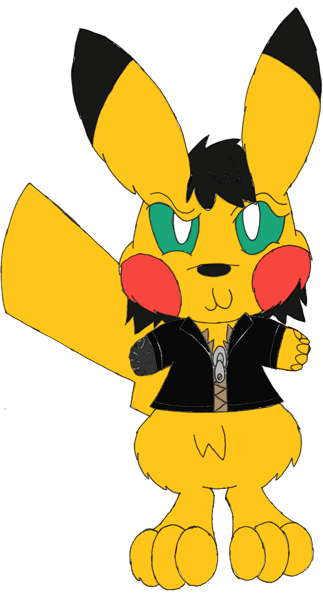 Ace's Fabulous Mullet - Mullet (1500x2104), Png Download