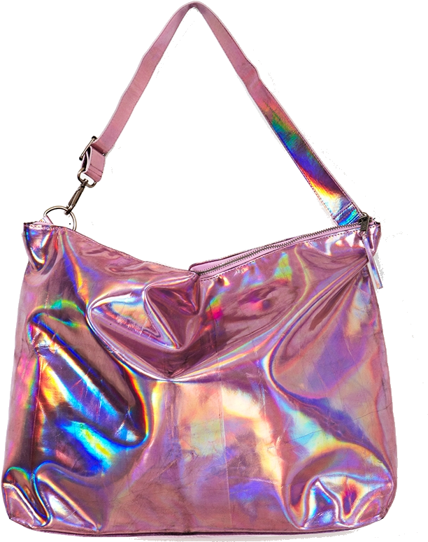 Accessories, Bags, Purses, Pink, Rainbow, Holographic - Nasty Gal Holographic Bag (670x1005), Png Download