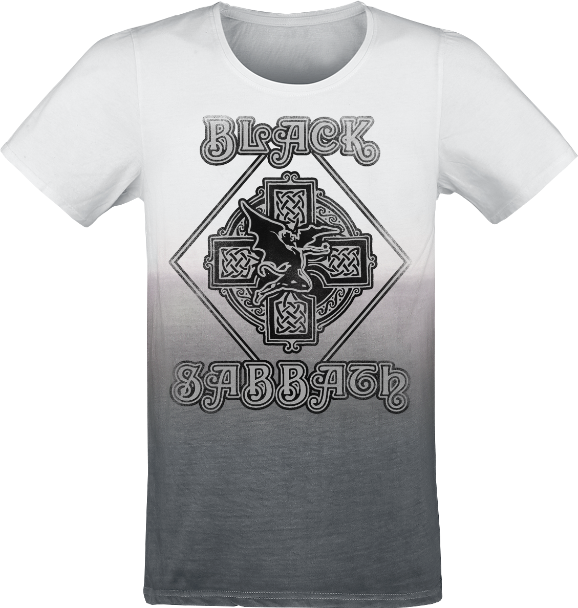 Null Fallen Angel Logo White Grey T Shirt 363492 Fxygzrq - Various Brands Black Sabbath Cd Lgo Fallen Angel Official (1151x1200), Png Download