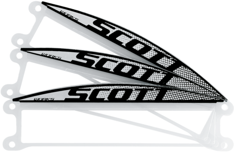 Scott 2016 Clear Works Grid Recoilxi Mx Goggle Tear (500x500), Png Download
