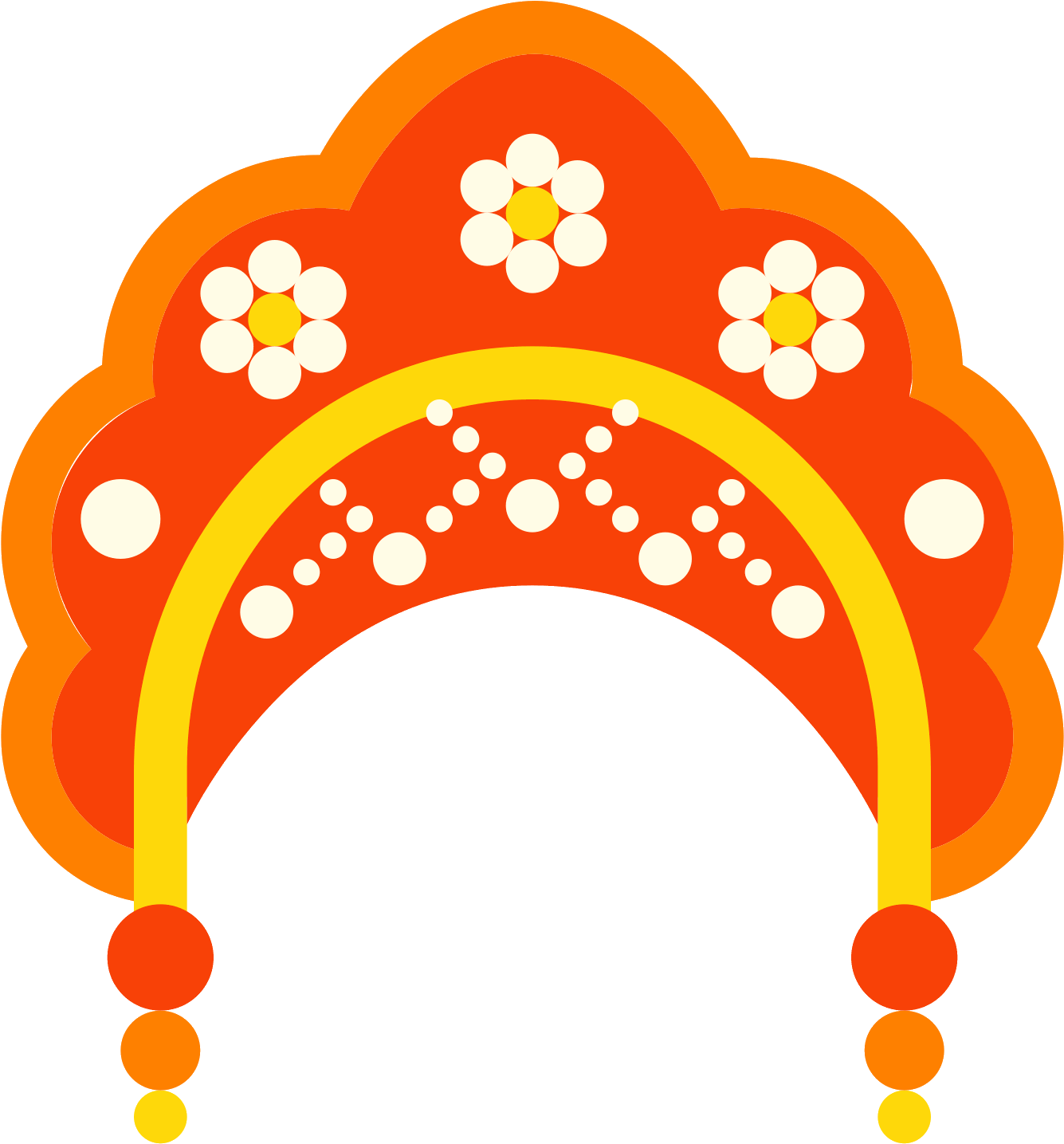 Kokoshnik Icon - Cherepovets (1600x1600), Png Download