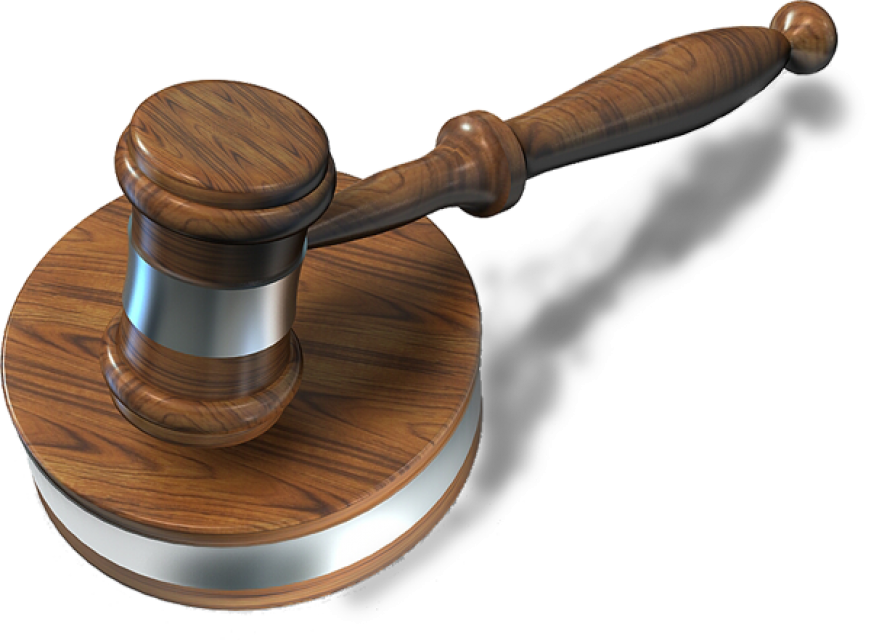 Groundwater Law - Gavel Transparent (871x640), Png Download