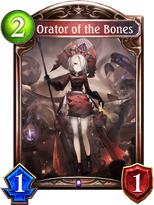 Unevolved Orator Of The Bones - Orator Of The Bones (536x698), Png Download
