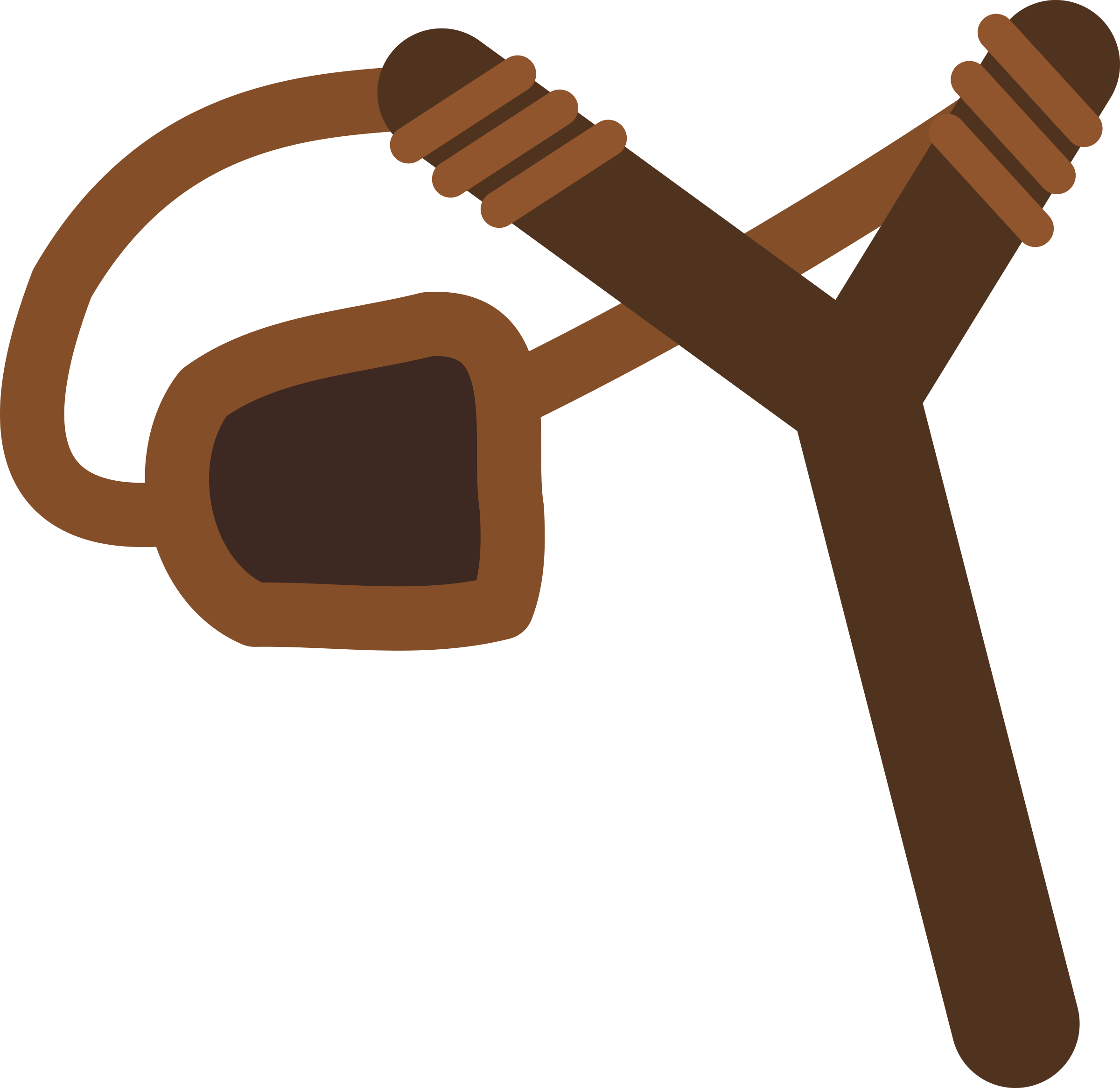 Slingshot Png (2400x2331), Png Download