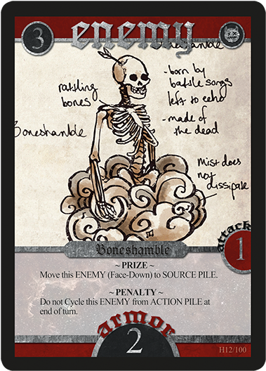 Boneshamble - Cartoon (438x574), Png Download