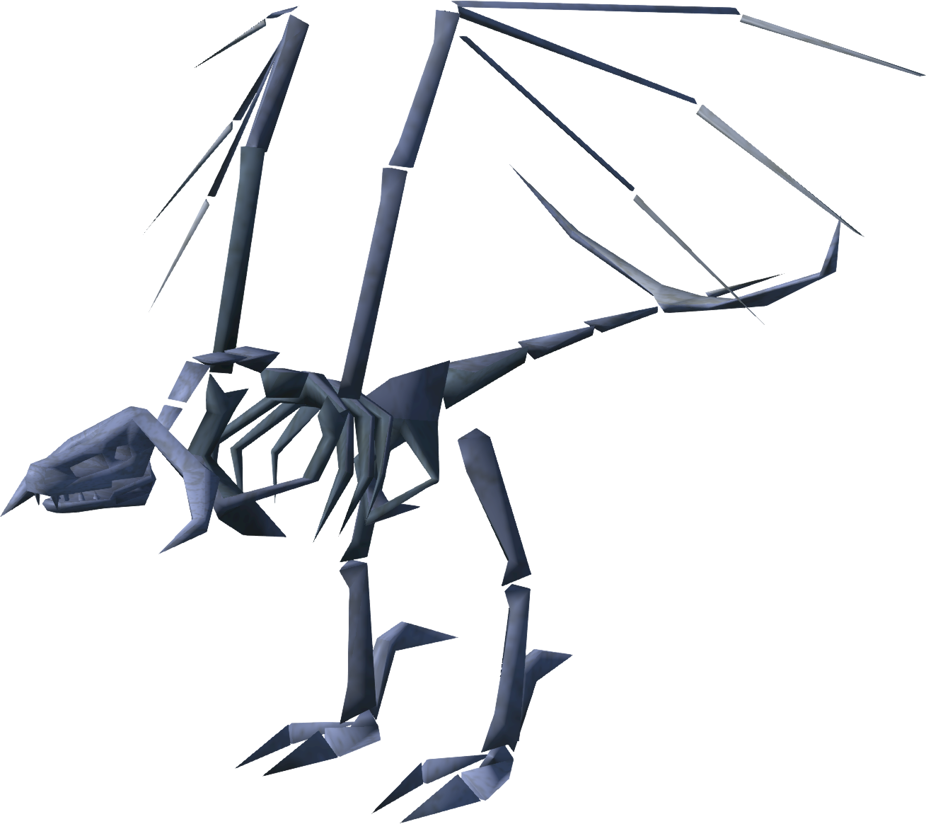 Skeletal Wyvern - Motorola Startac (1309x1164), Png Download
