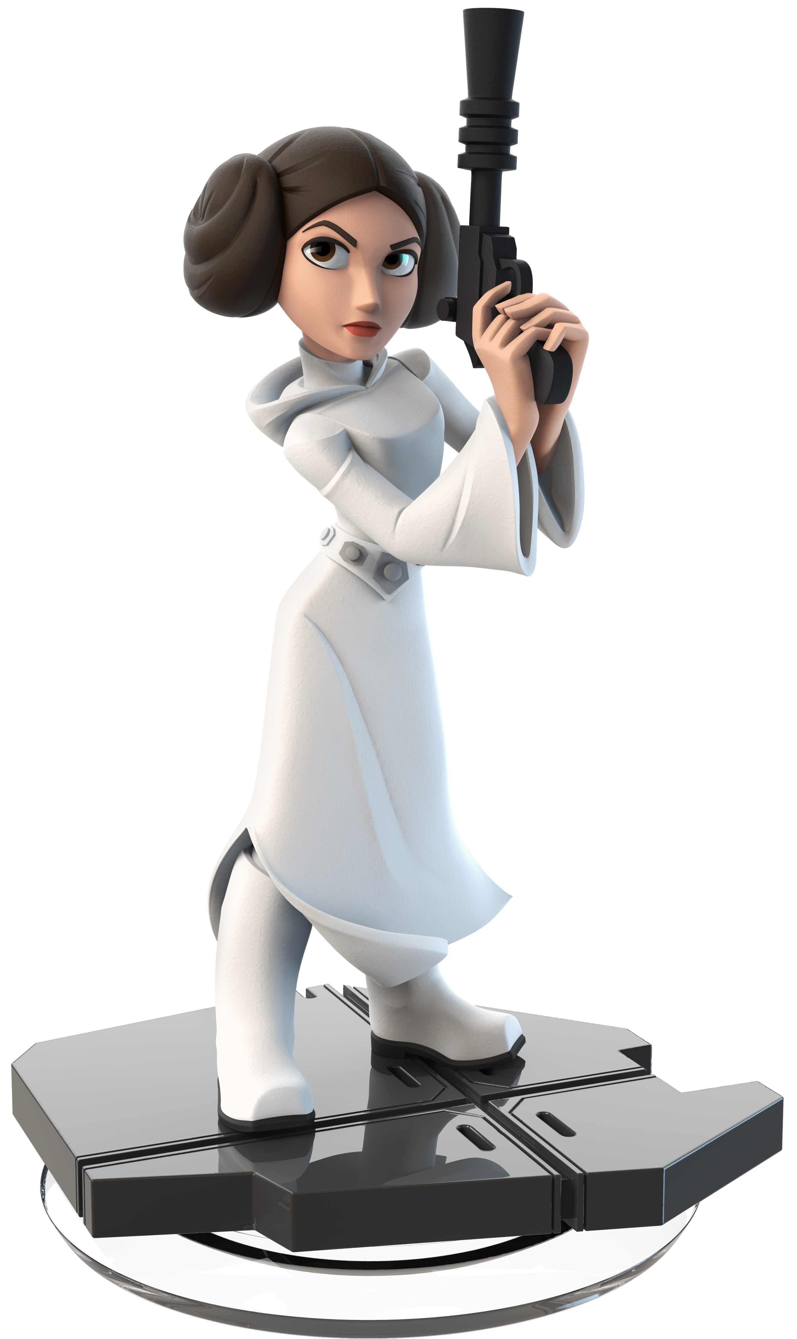 Leia Disney Infiniy Figure - Infinity Star Wars Leia (2687x4538), Png Download