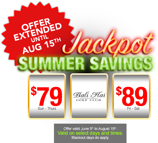 Claim This Deal - Bali Hai Golf Club (545x522), Png Download
