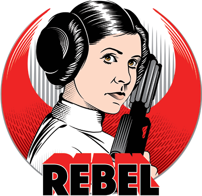 Star Wars Stickers - Star Wars 40th Anniversary Stickers (408x408), Png Download