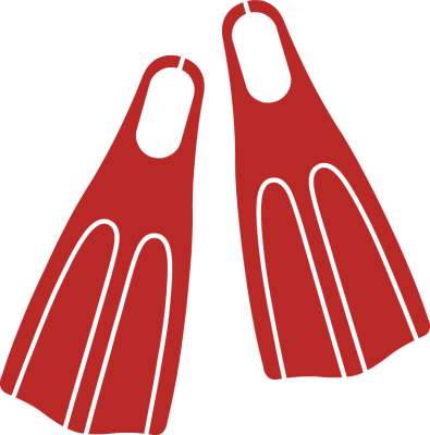 Flippers Png - Flippers Clipart (395x400), Png Download