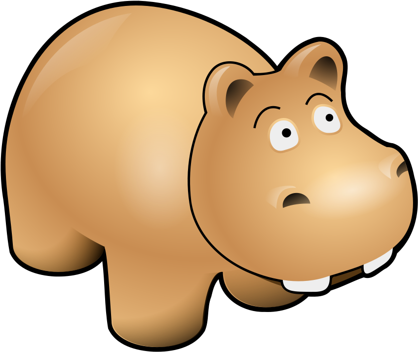 How To Set Use Hippo Clipart (900x900), Png Download