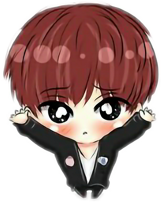 Jhope Drawing Brown Jpg Free Library - Bts (612x768), Png Download