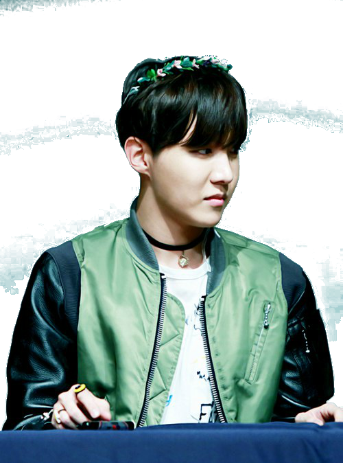 J Hope Green Png (500x674), Png Download