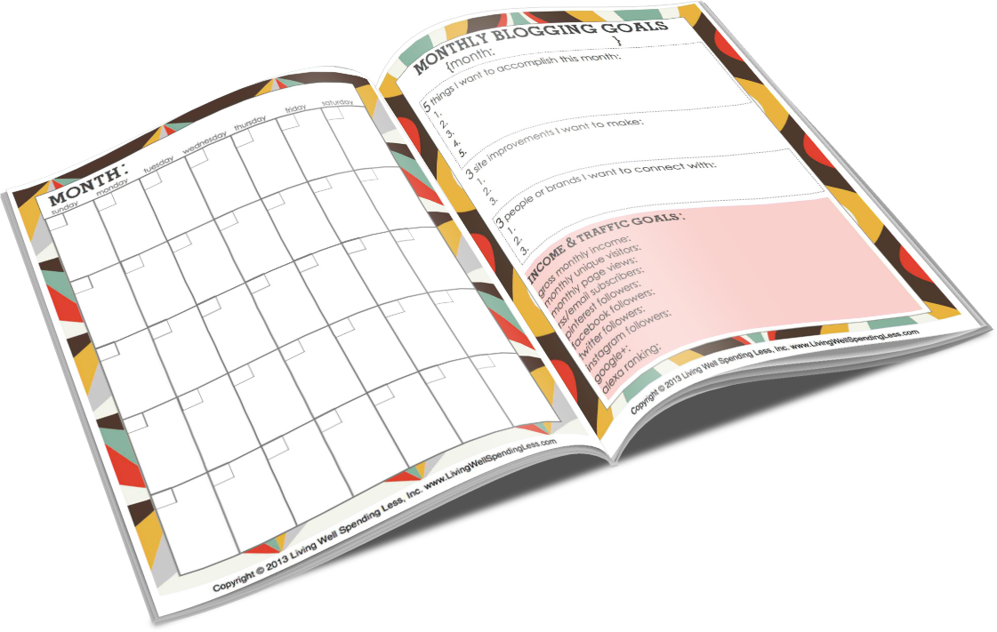 Openbook2 - Blog Planner Book (1121x711), Png Download