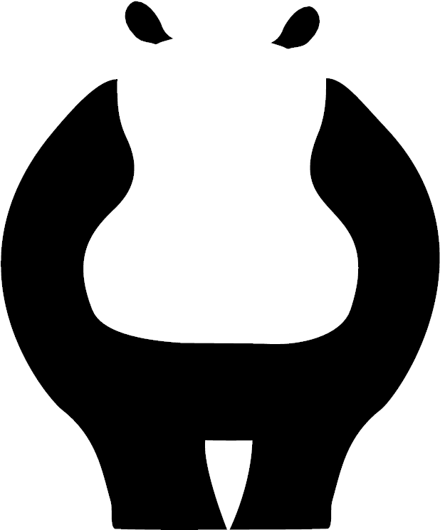 Hippo Png (1000x1000), Png Download