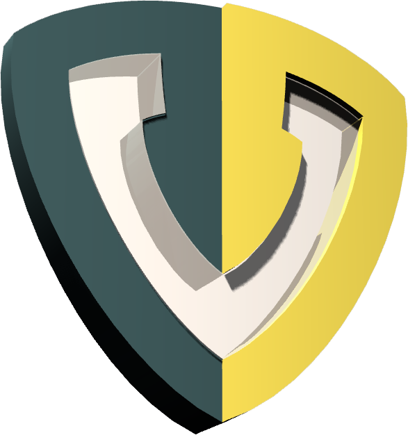 V 3d Transparent Logo (587x626), Png Download