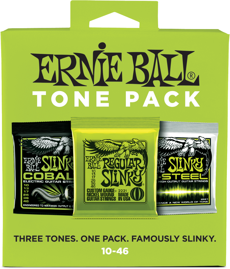 Regular Slinky Electric Tone Pack - Ernie Ball 3331 (1000x1000), Png Download