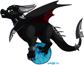 Kurosian Dragon - Tumblr (500x368), Png Download