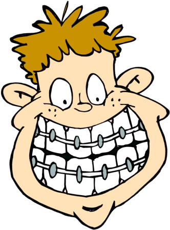 Braces Clipart Clipart Library Library - Brace Clipart (350x465), Png Download