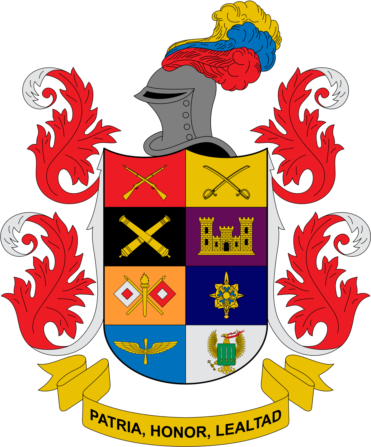 Escudo Ejercito Nacional De Colombia 2017 (1200x1451), Png Download
