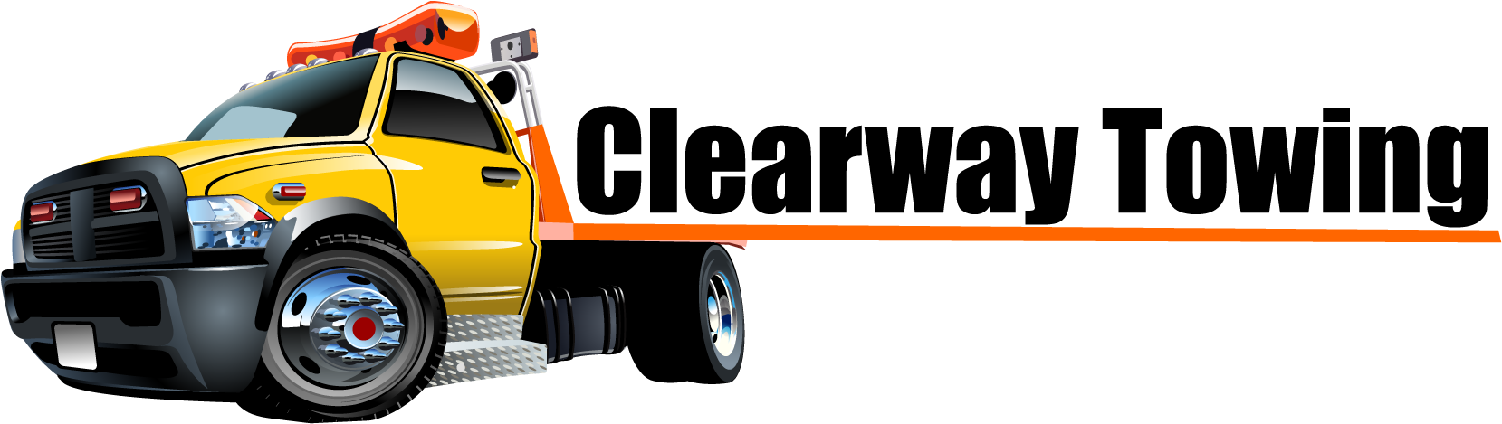 Best Towing And Roadside Assistance Services By Clearway - Towing 24h (1667x470), Png Download