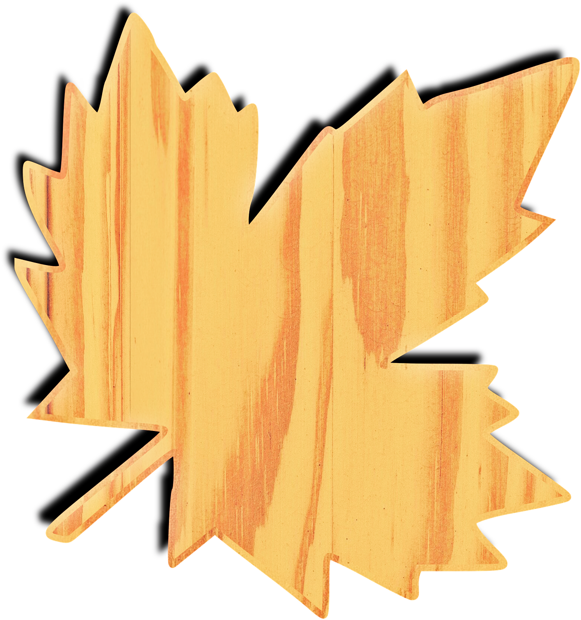 Leaf Wood Texture Autumn - Wood (1203x1280), Png Download