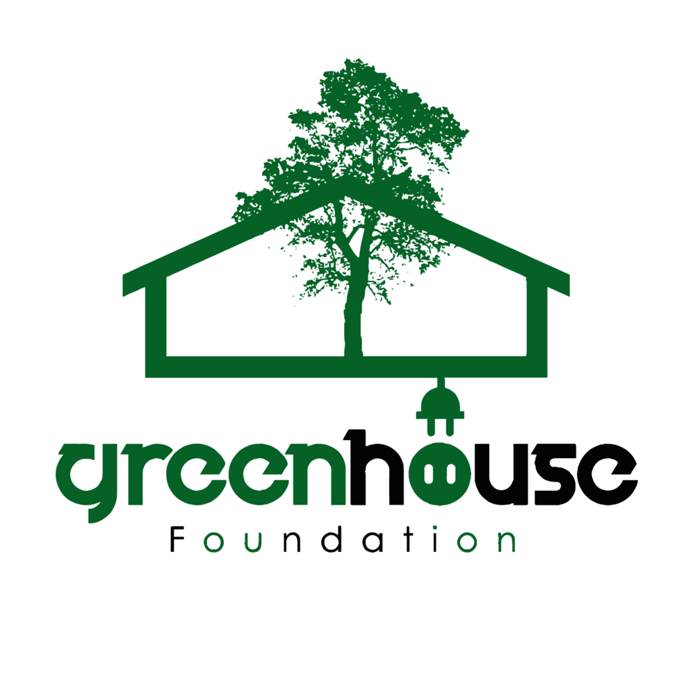 Greenhouse Foundation Logo - Logo Green House Png (1000x1000), Png Download