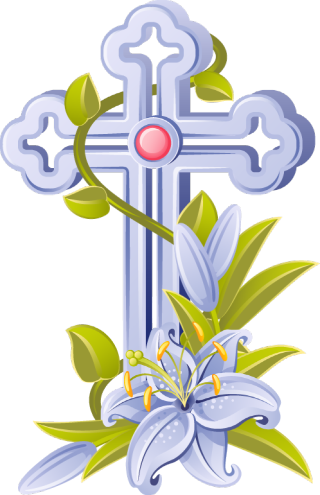 Download Hd Easter Easter Cross Clipart Religious Transparent Png Image Nicepng Com