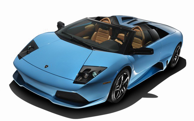 Convertible Lamborghini Png Image Background - Lamborghini Murcielago Lp640 Roadster (650x406), Png Download