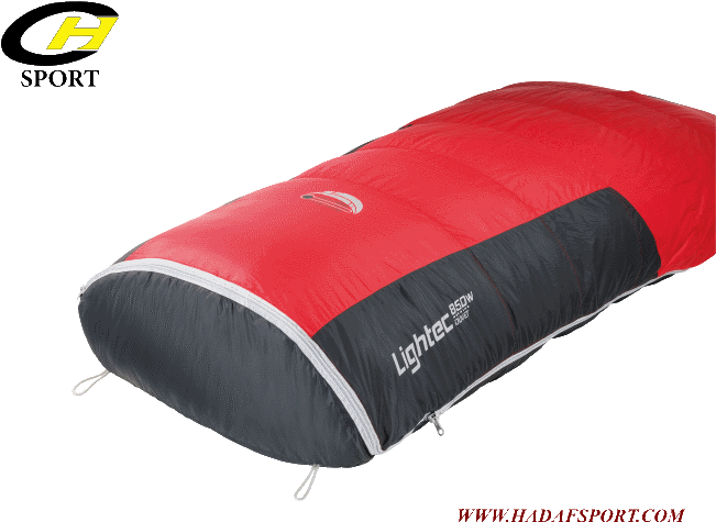 Ferrino Lightec 850w Duvet 1 - Ferrino Lightec 850w Duvet Feather Sleeping Bag,red (650x500), Png Download